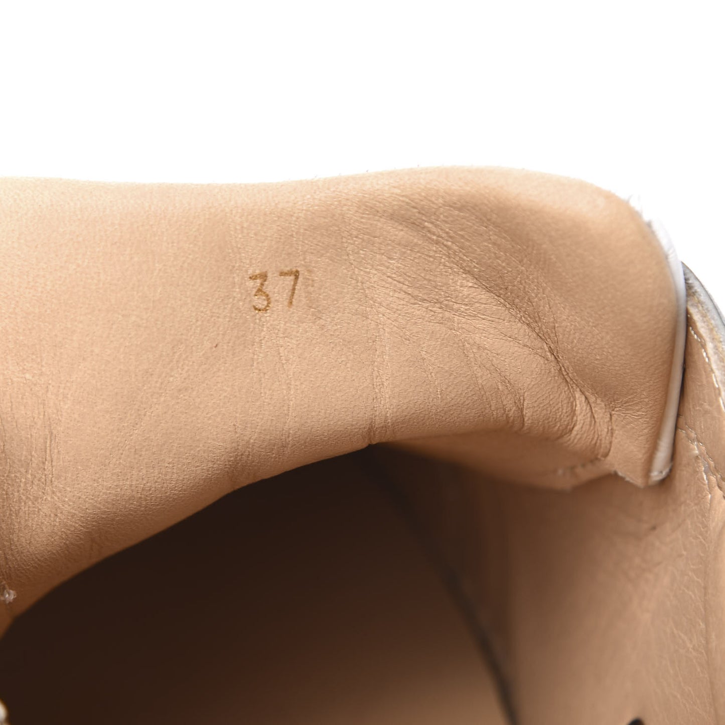 Calfskin Spikes Womens Vieira 2 Flat Sneakers 37 White