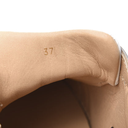 Christian Louboutin Calfskin Spikes Womens Vieira 2 Flat Sneakers 37 White 10 of 10