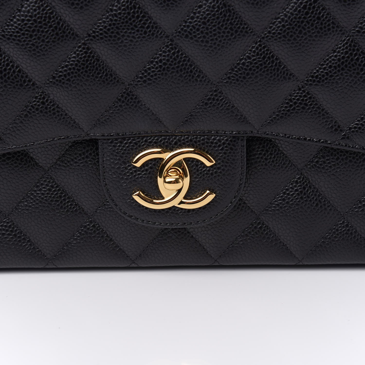 Chanel Caviar Quilted Maxi Double Flap Black 10 of 11