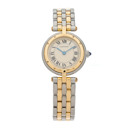 Cartier Stainless Steel 18K Yellow Gold 24mm Panthere Vendome Quartz Watch 1 of 4