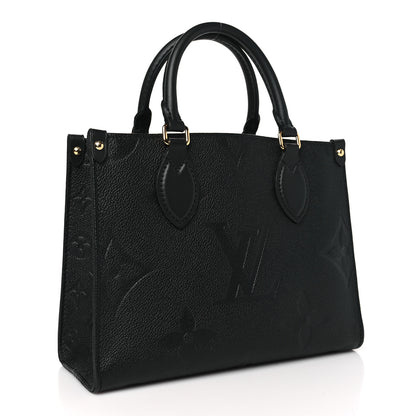 Louis Vuitton Empreinte Monogram Giant Onthego PM Black 3 of 9