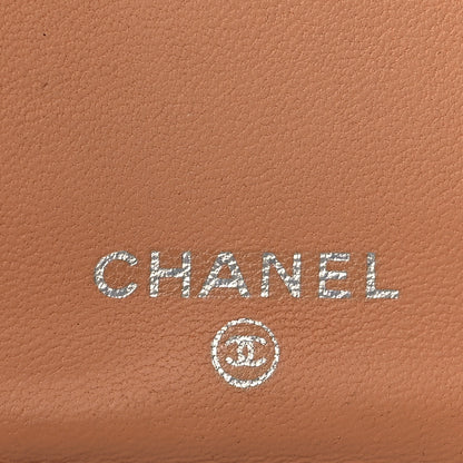 Chanel Lambskin Quilted Large Flap Wallet Black 8 of 15