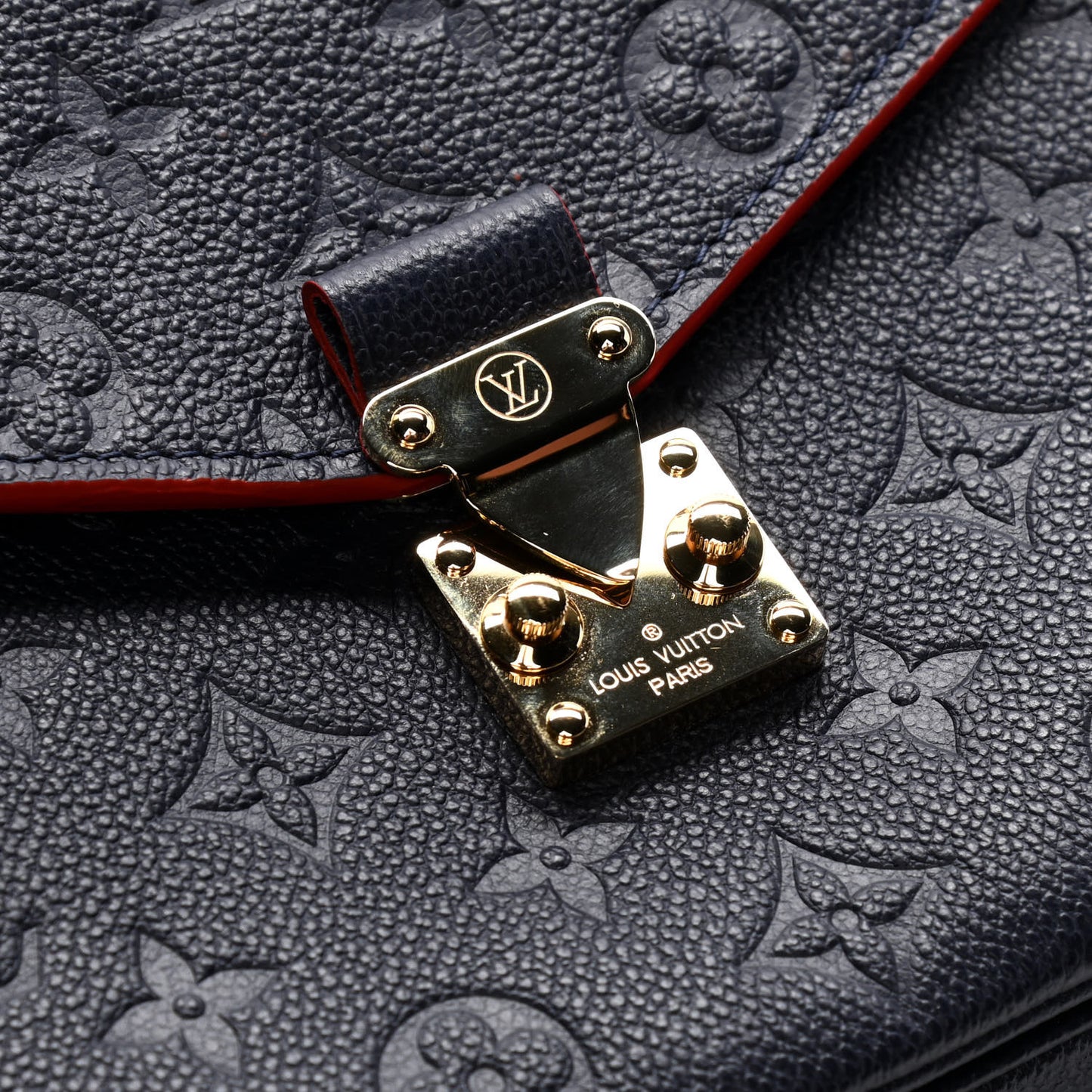 Empreinte Pochette Metis Marine Rouge