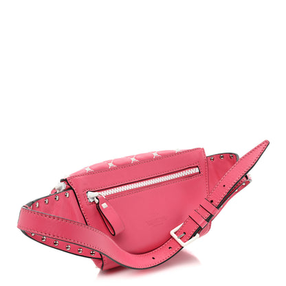Valentino Garavani Lambskin Free Rockstud Spike Belt Bag Shadow Pink 3 of 12