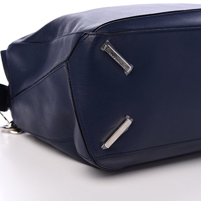Loewe Calfskin Large Puzzle Bag Deep Blue 8 of 10