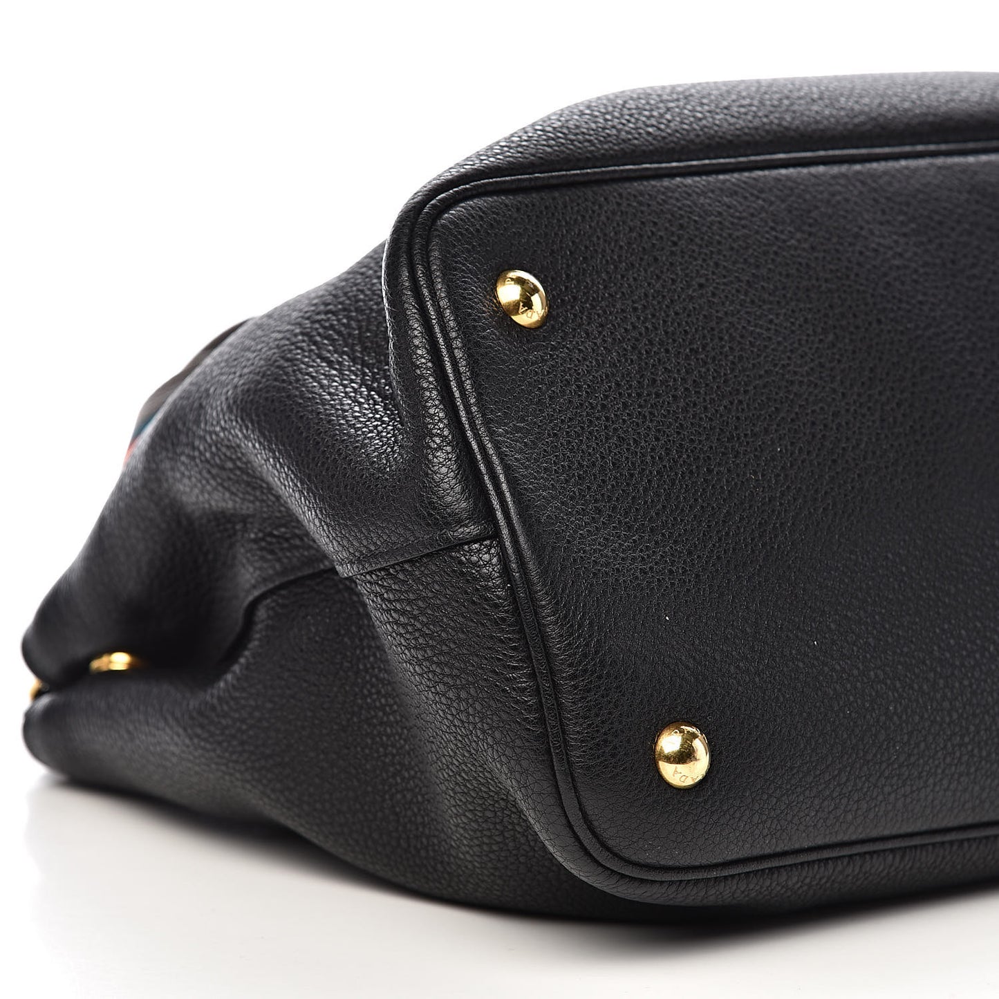 Vitello Daino Tote Black