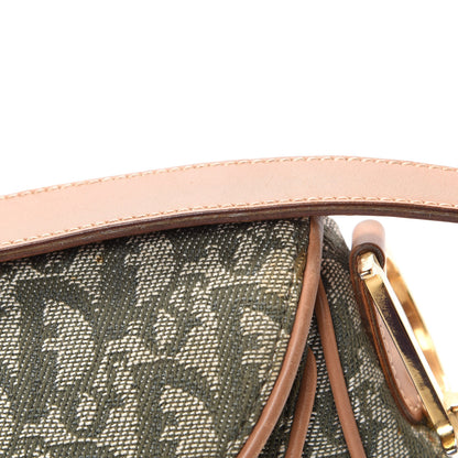 Christian Dior Monogram Double Saddle Bag Green 13 of 17