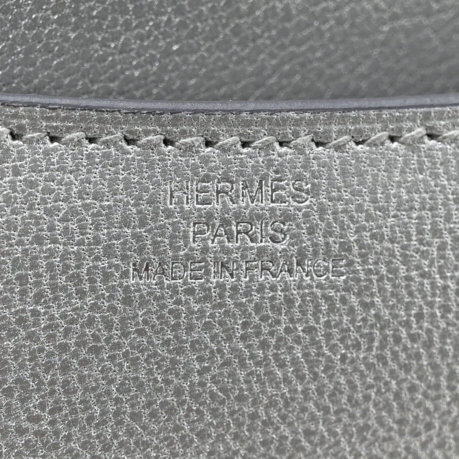 Hermes Metallic Chevre Chamkilight Constance 18 Argent 6 of 11