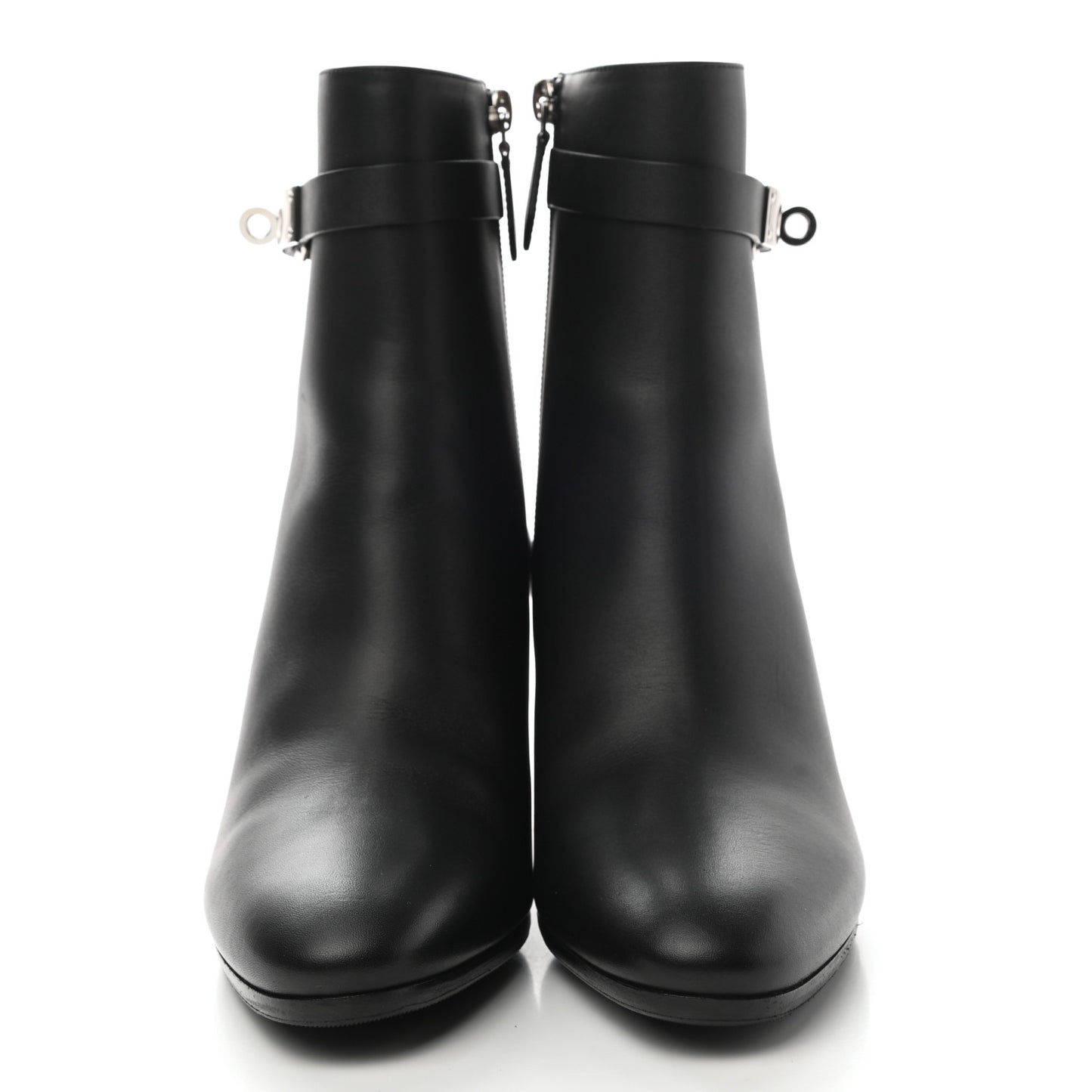 Calfskin Saint Germain Ankle Boots 38 Black