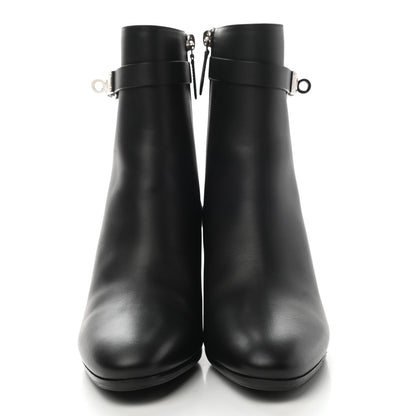 Hermes Calfskin Saint Germain Ankle Boots 38 Black 2 of 9