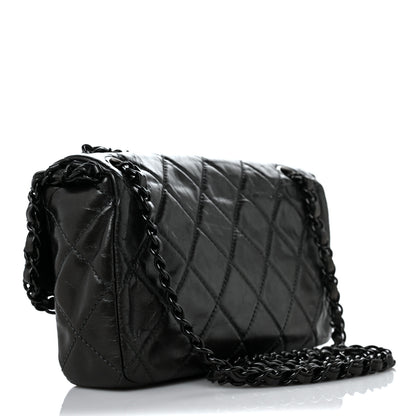 Chanel Calfskin Quilted Small Chain Me Flap So Black 3 of 9