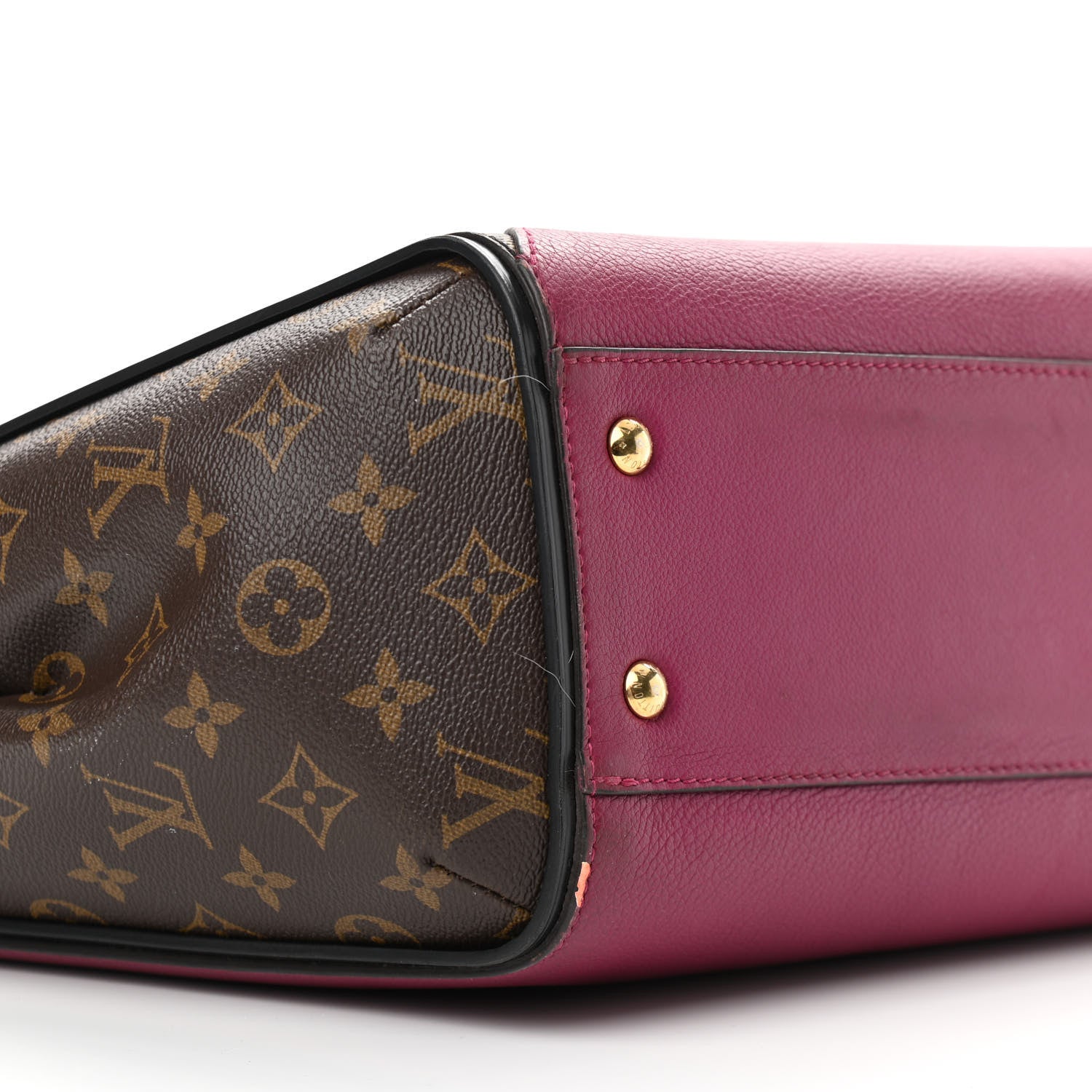 Louis Vuitton Calfskin Monogram Kimono Tote Grape 9 of 20