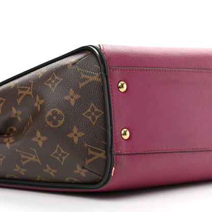 Louis Vuitton Calfskin Monogram Kimono Tote Grape 9 of 20