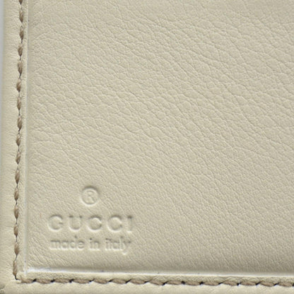 Gucci Leather Compact Britt Wallet Ivory 6 of 7