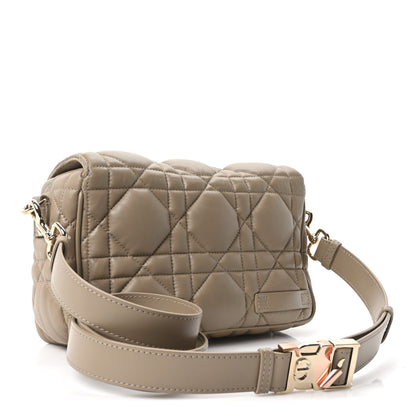Christian Dior Calfskin Macrocannage Small Diorcamp Messenger Sand 3 of 10