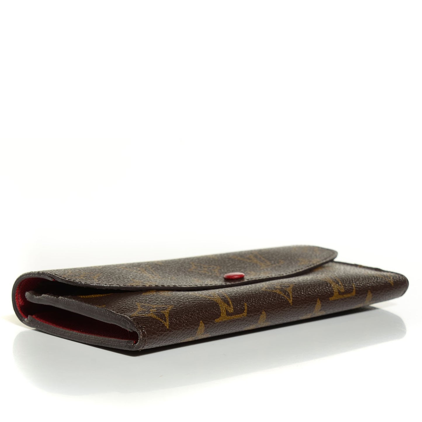 Monogram Emilie Wallet Red