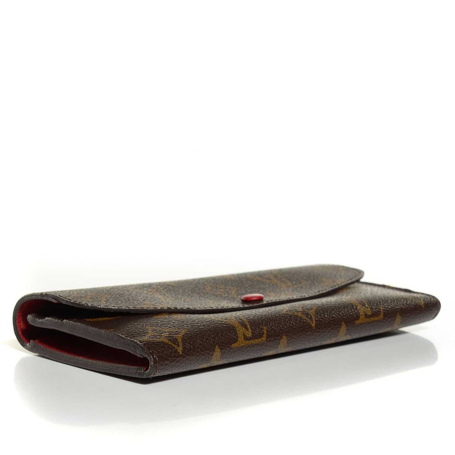 Louis Vuitton Monogram Emilie Wallet Red 4 of 8