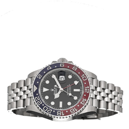 Rolex Stainless Steel 40mm Oyster Perpetual Date GMT Master Ⅱ Pepsi Watch 126710BLRO 2 of 5