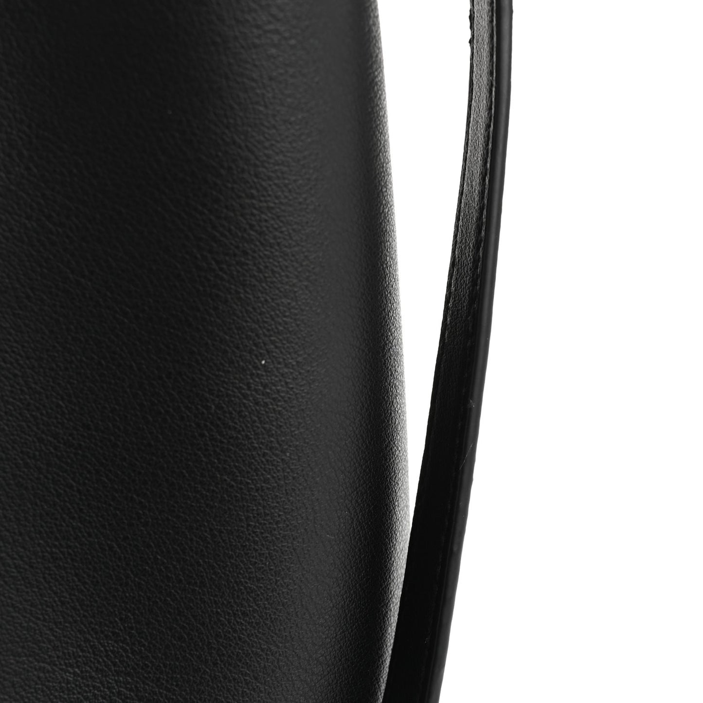 Calfskin Toy Shopping Tote Black