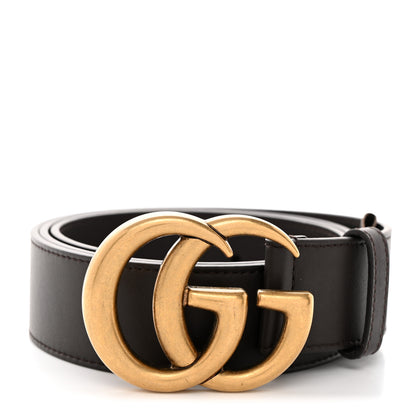 Gucci Calfskin Double G 40mm Belt 95 38 Brown 1 of 5
