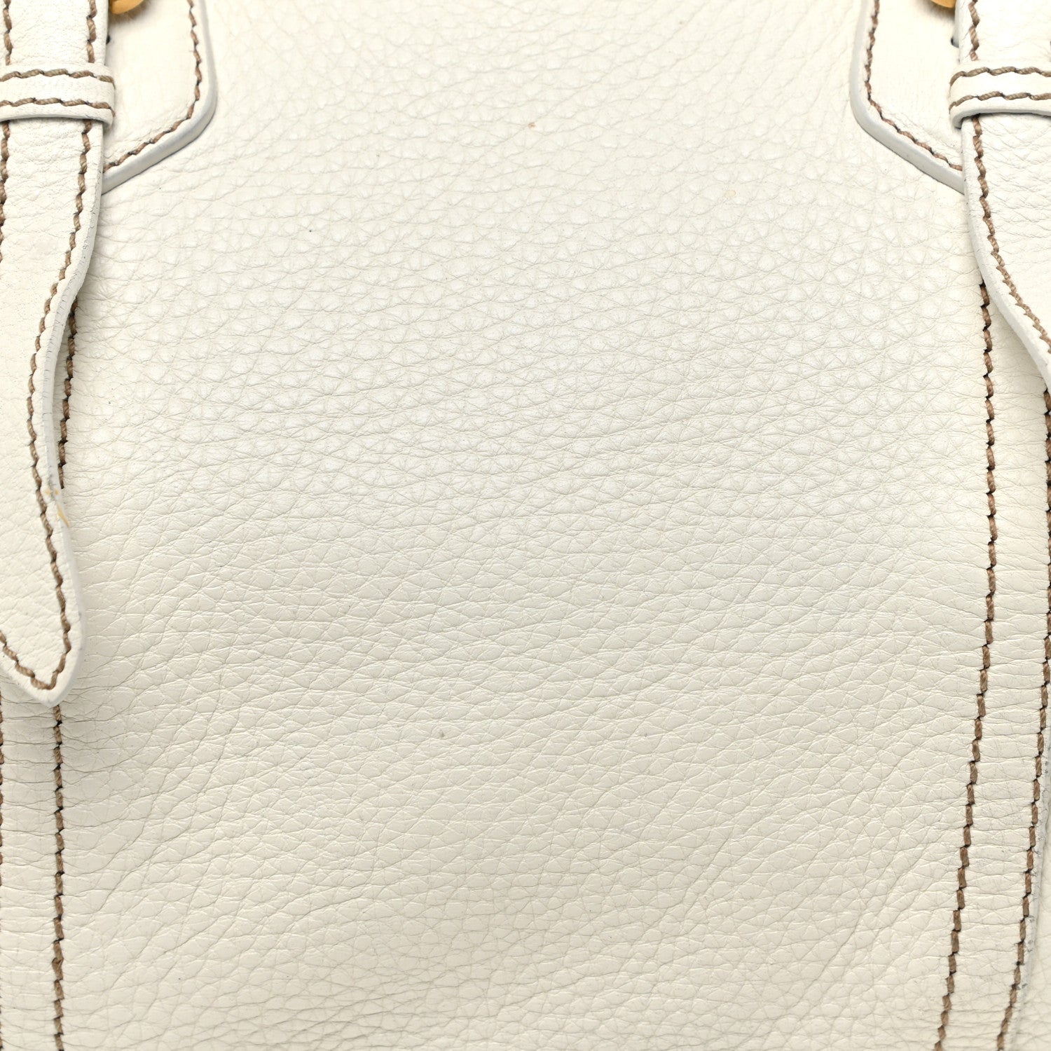 Prada Cervo Antik Shopping Satchel White 7 of 23