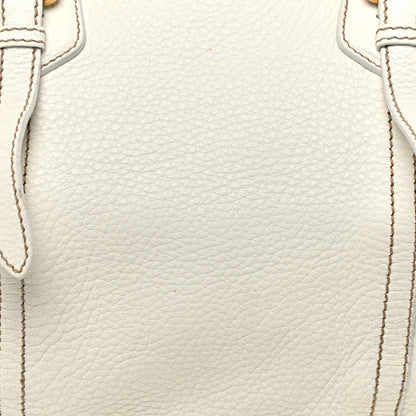 Prada Cervo Antik Shopping Satchel White 7 of 23