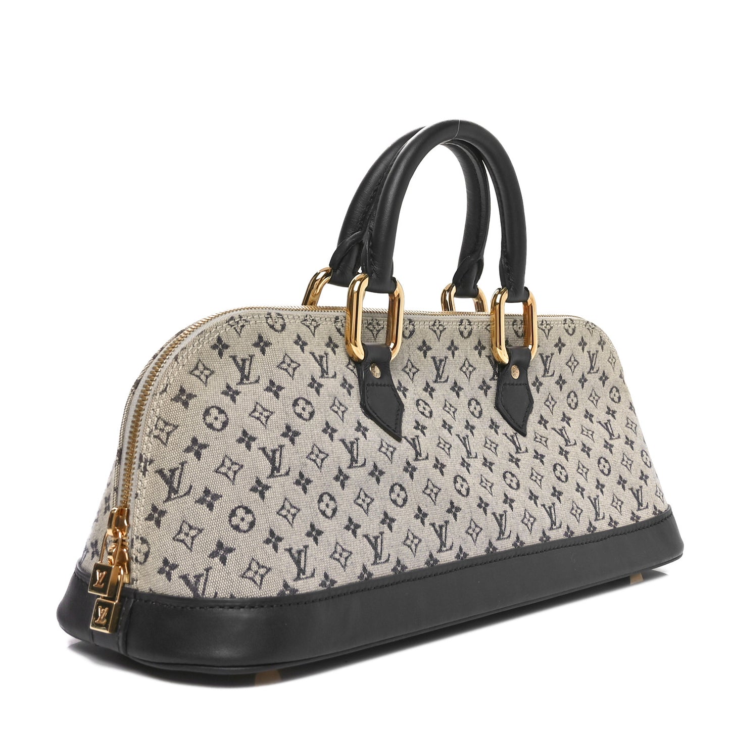 Mini Monogram Alma Long Blue