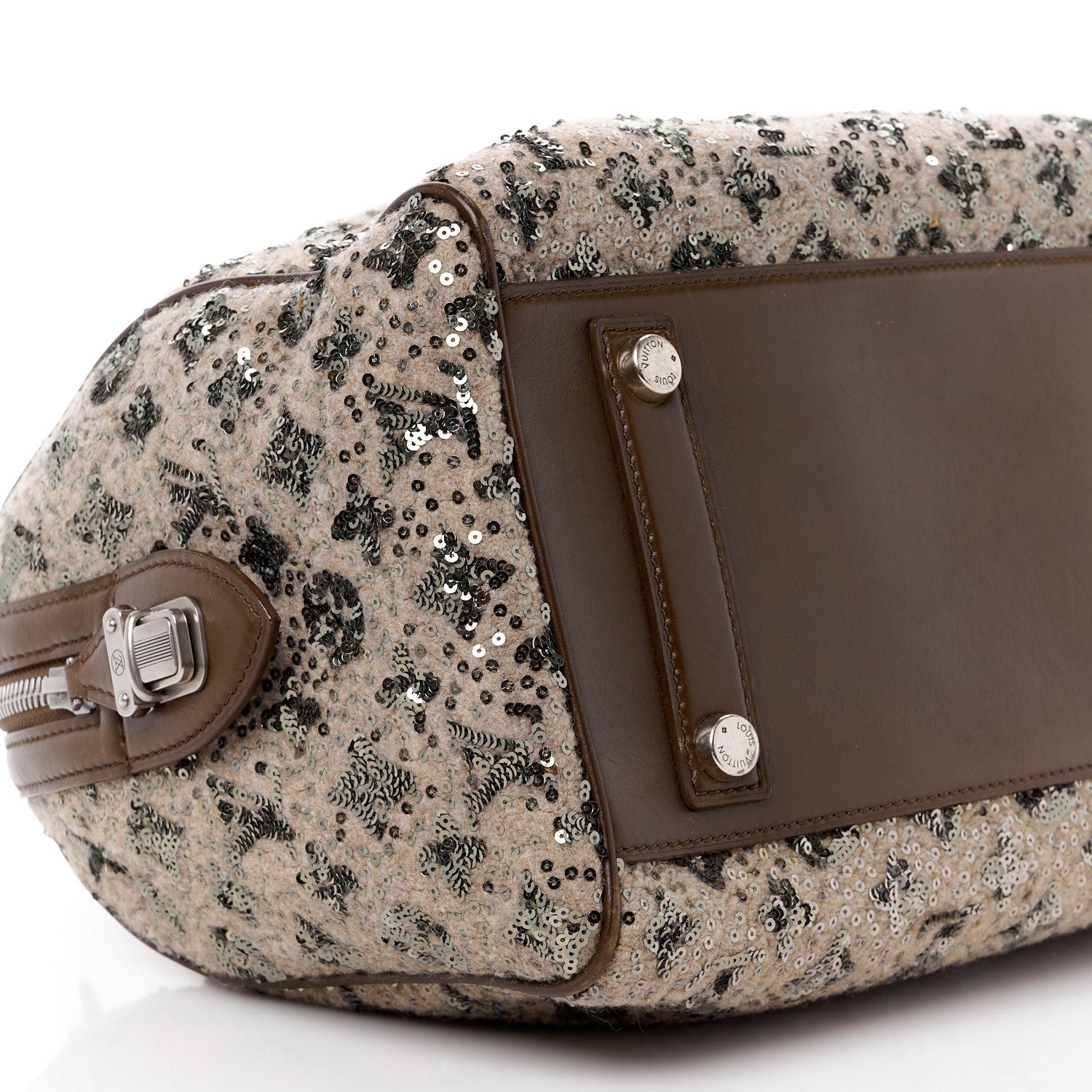 Louis Vuitton Sequin Monogram Sunshine Express Speedy Kaki 13 of 17
