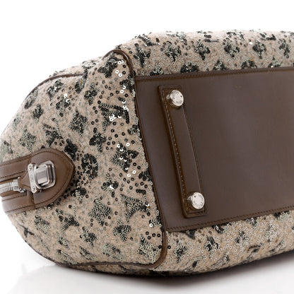 Louis Vuitton Sequin Monogram Sunshine Express Speedy Kaki 13 of 17
