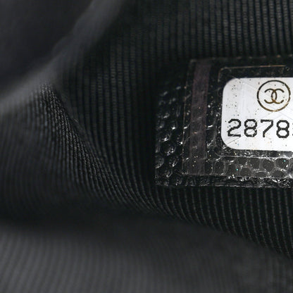 Chanel Caviar Quilted Medium Golden Class Pouch Black 8 of 13