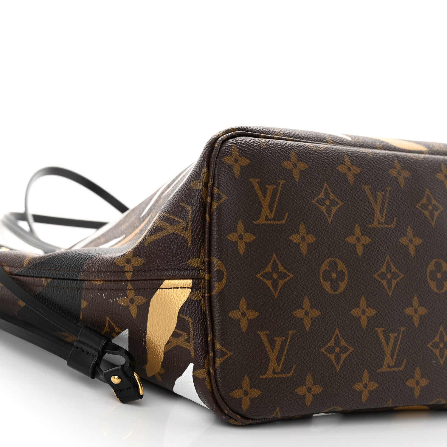 Louis Vuitton x LoL Monogram Neverfull MM Gold Silver 8 of 10
