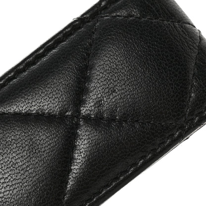 Chanel Lambskin Quilted Money Clip Black 9 of 9