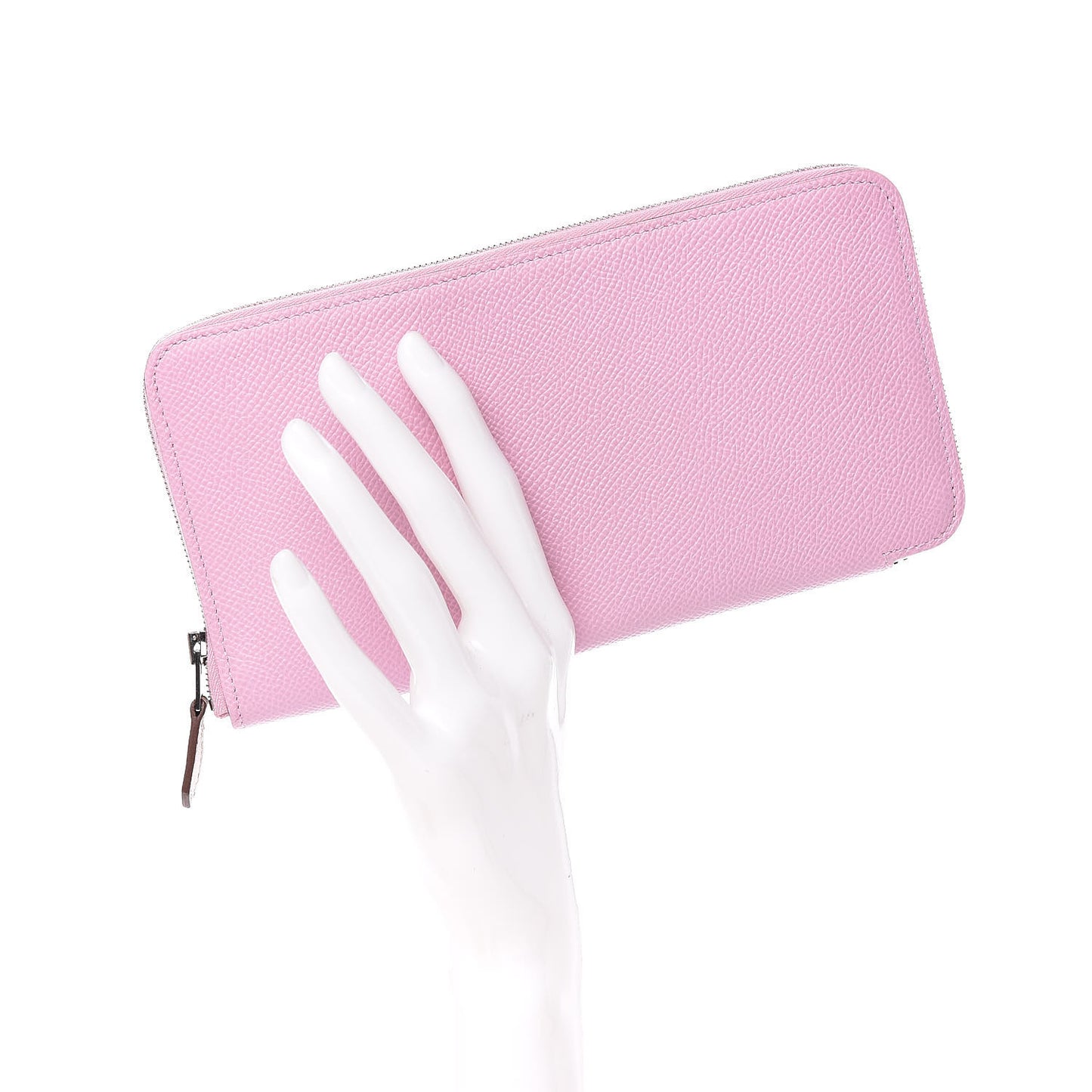 Epsom Silk'In Wallet Mauve Sylvestre