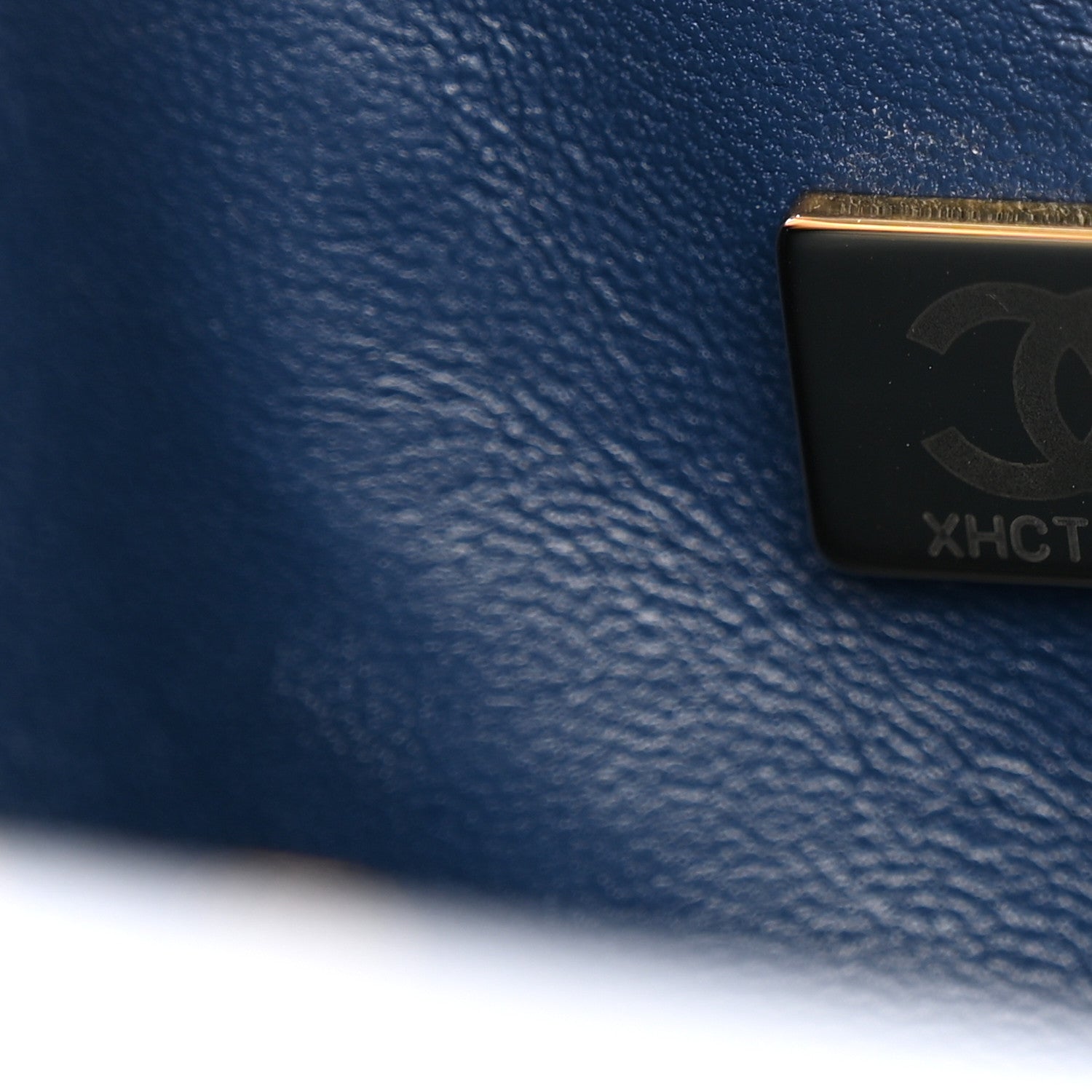Chanel Caviar Quilted Small Double Flap Navy 7 of 10