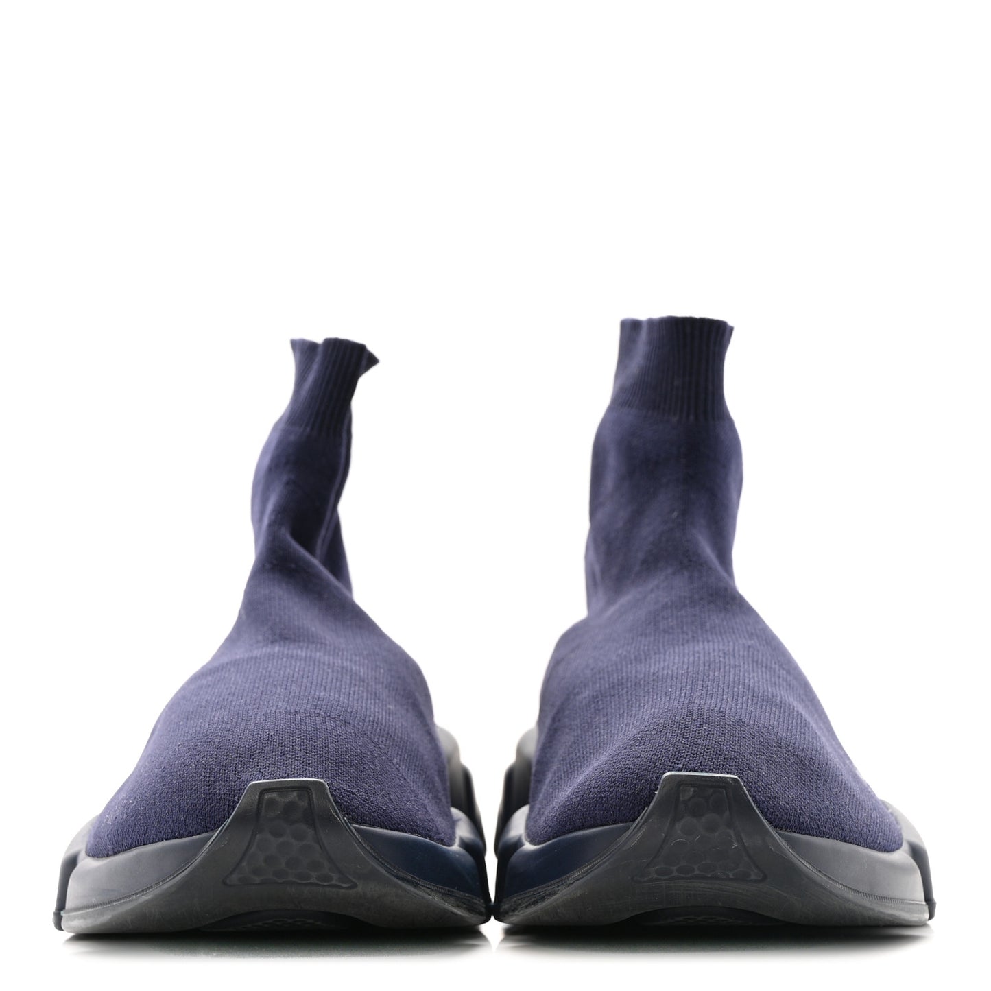 Neoprene Knit Mens Speed Sneakers 42 Bleu Marine
