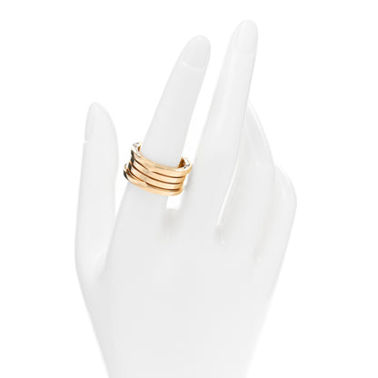 Bulgari 18K Yellow Gold B.Zero1 Four-Band Ring 58 8.5 2 of 4