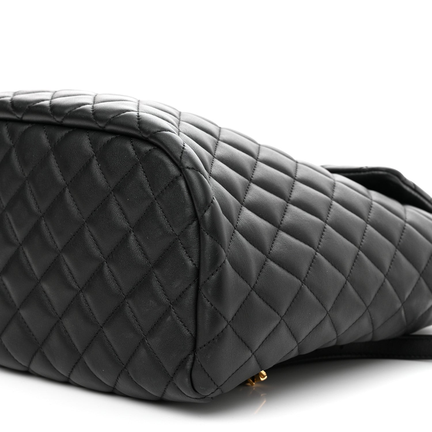 Chanel Lambskin Quilted Large Urban Spirit Backpack Black 10 of 10