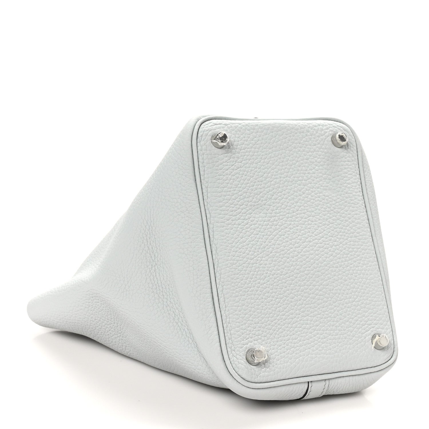 Hermes Taurillon Clemence Picotin Lock 18 PM Bleu Pale 4 of 10