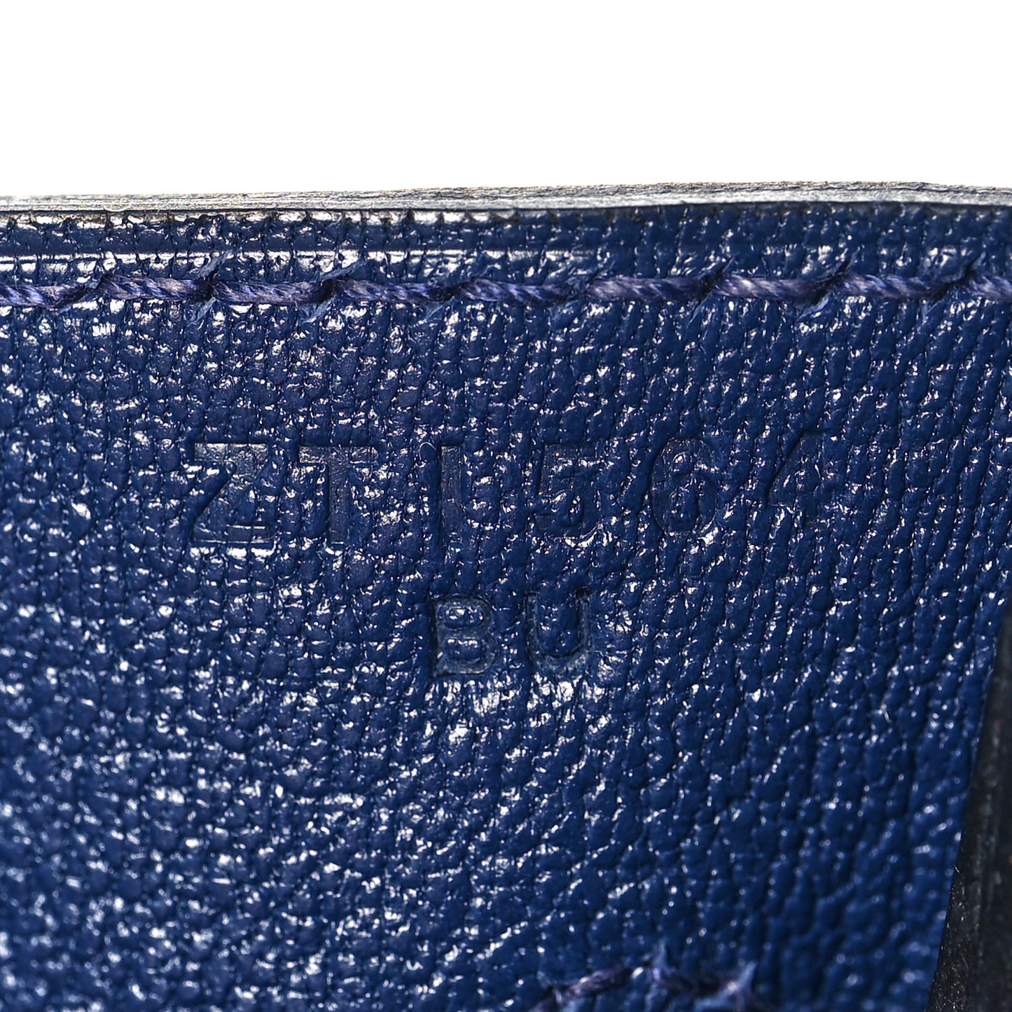 Togo Birkin 30 Bleu Saphir