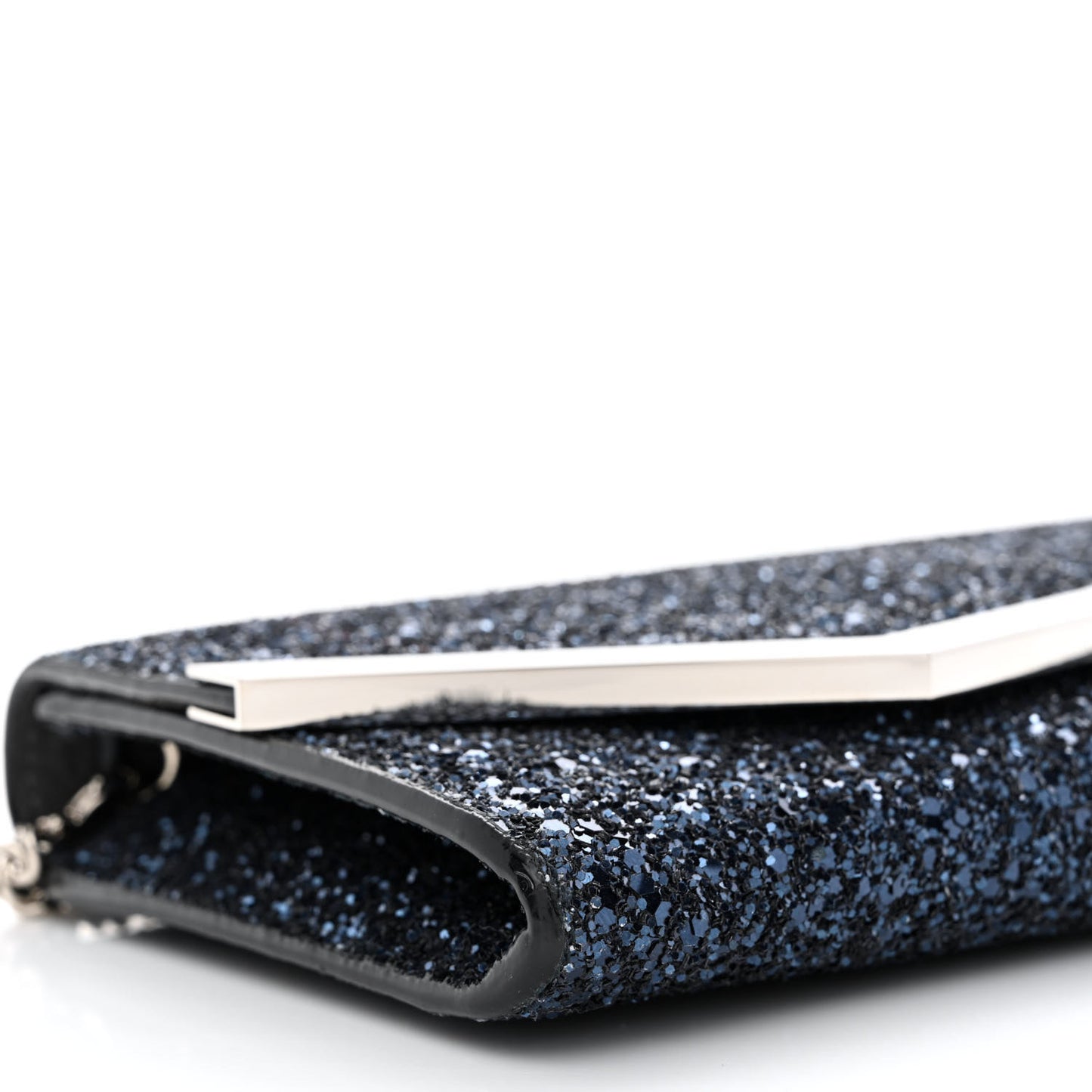 Glitter Emmie Clutch Blue