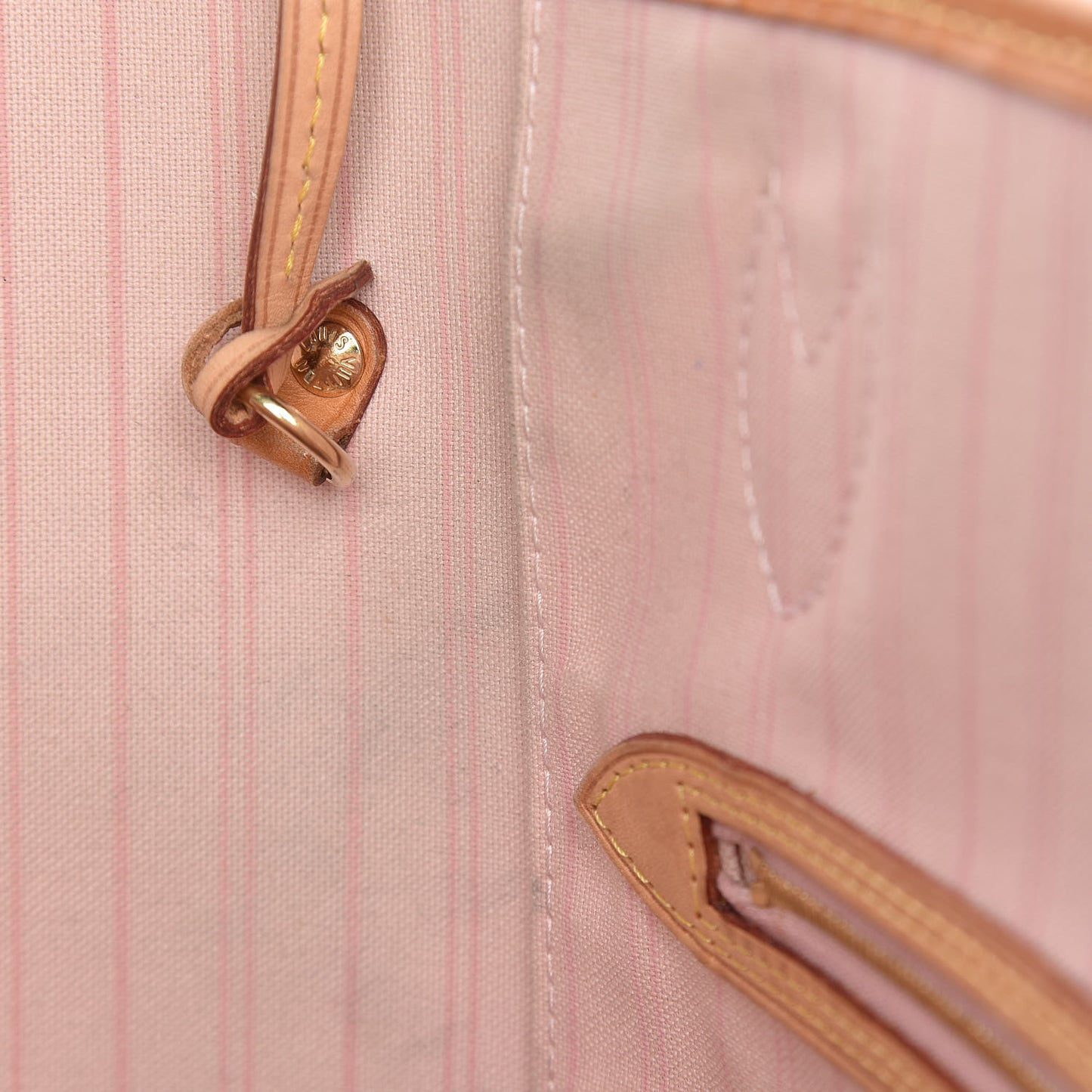 Damier Azur Neo Neverfull MM Rose Ballerine