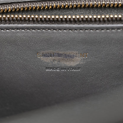 Saint Laurent Calfskin Small Monogram Cabas Grey 6 of 21