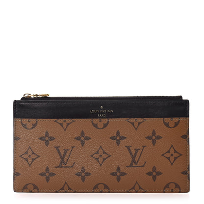Louis Vuitton Reverse Monogram Slim Purse 1 of 7