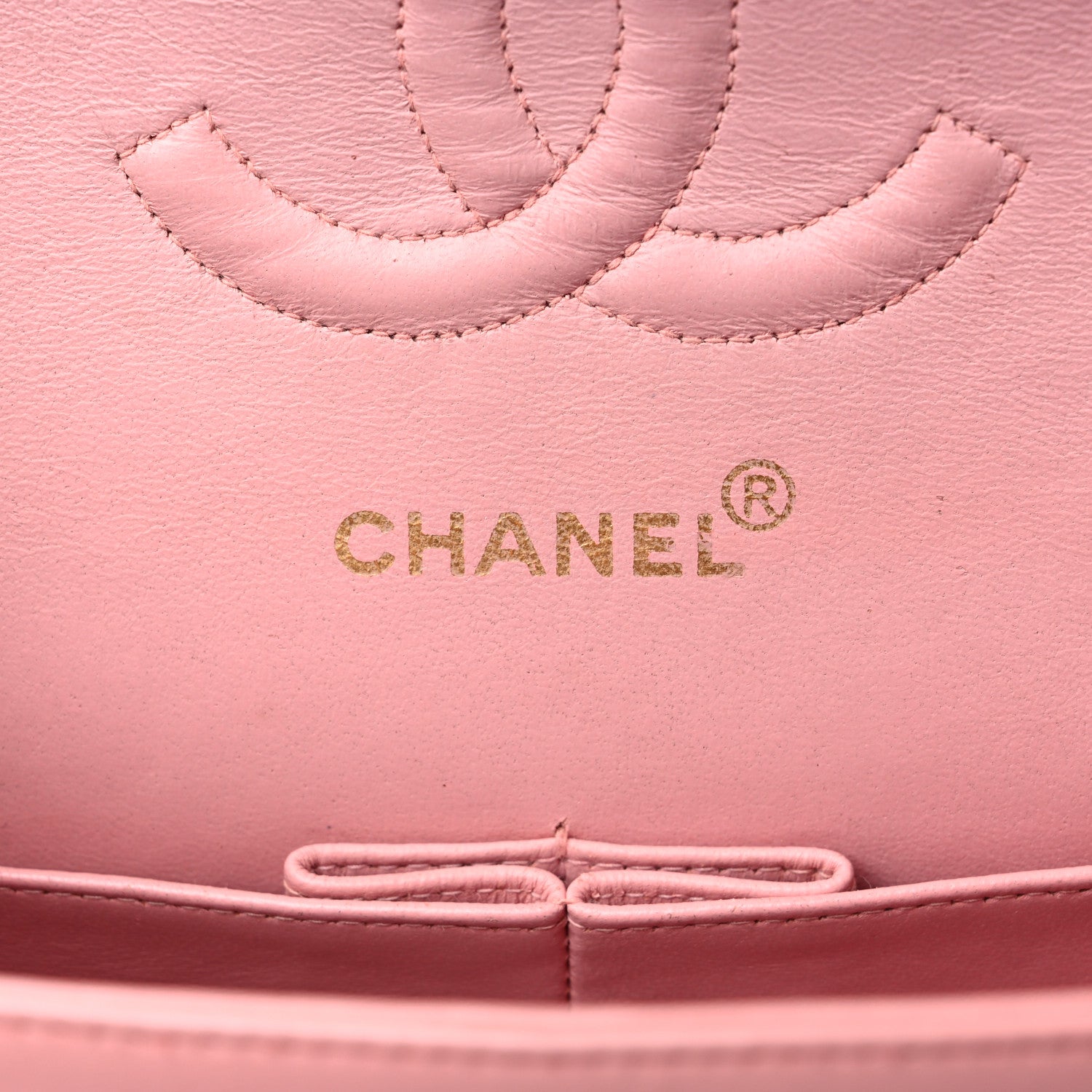 Chanel Lambskin Quilted Medium Double Flap Light Pink 5 of 17