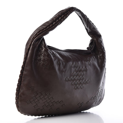 Bottega Veneta Nappa Intrecciato Medium Veneta Hobo Ebano 3 of 10