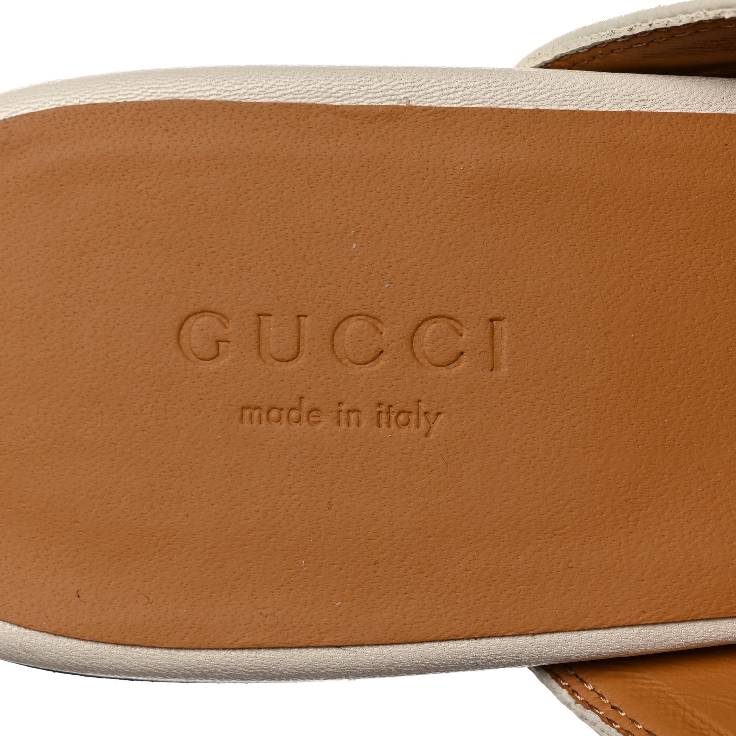 Gucci Malaga Kid Womens Princetown Slippers 38 Mystic White 6 of 9