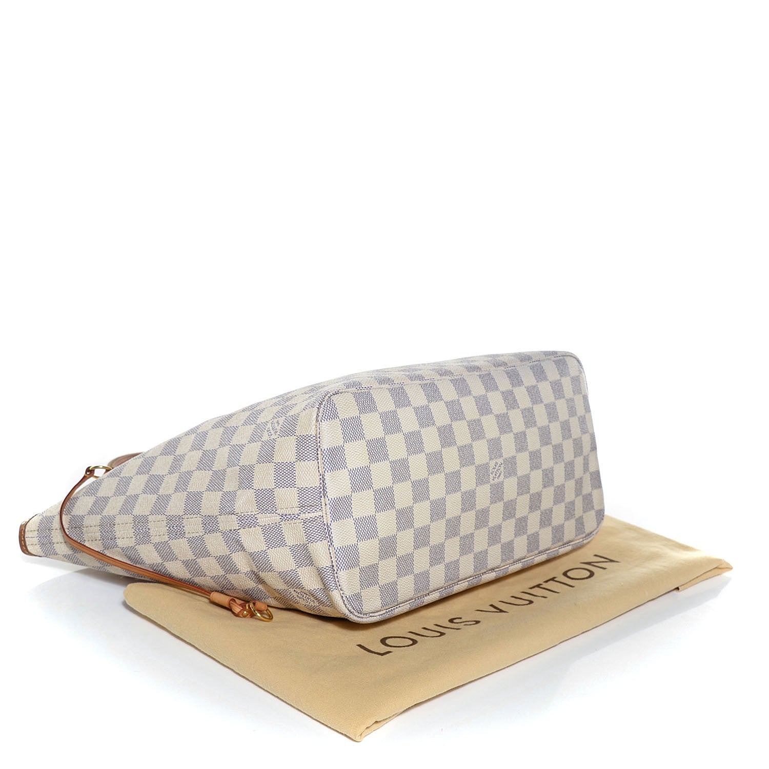 Louis Vuitton Damier Azur Neverfull MM 4 of 8