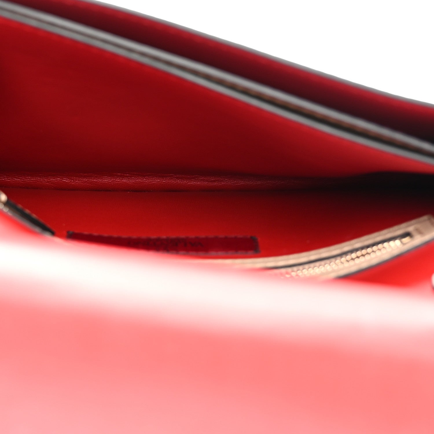 Valentino Garavani Nappa Rockstud Wristlet Clutch Poudre 6 of 8
