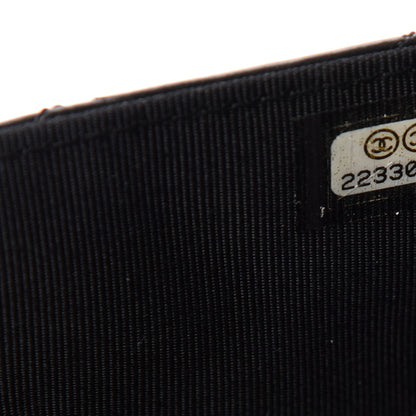 Chanel Aged Calfskin Lucky Charms Casino 2.55 Reissue Wallet on Chain WOC Black 7 of 11