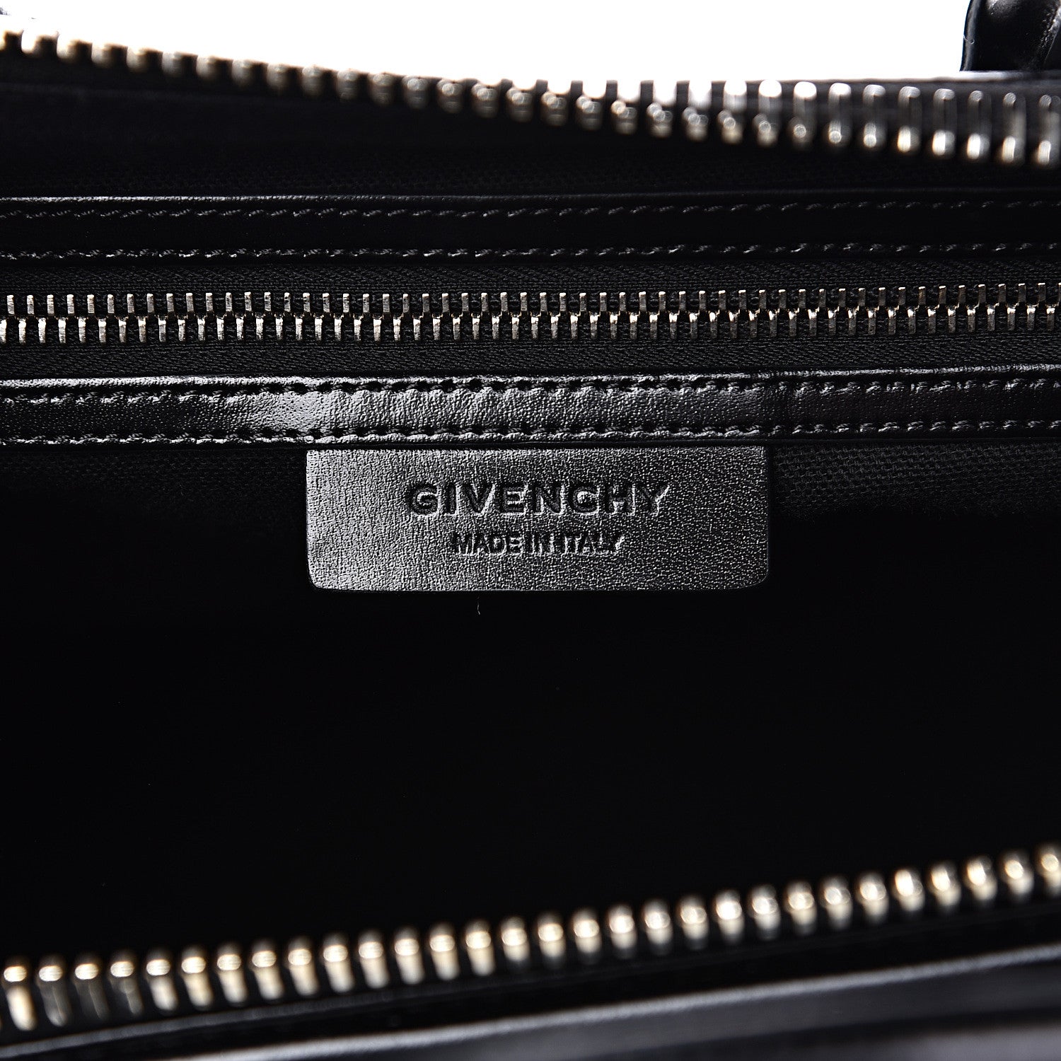 Givenchy Shiny Lord Calfskin Medium Antigona Black 6 of 12